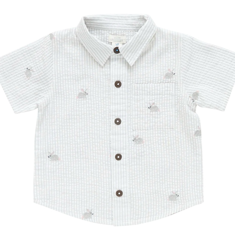 PINK CHICKEN
JACK SHIRT - BUNNY EMBROIDERY